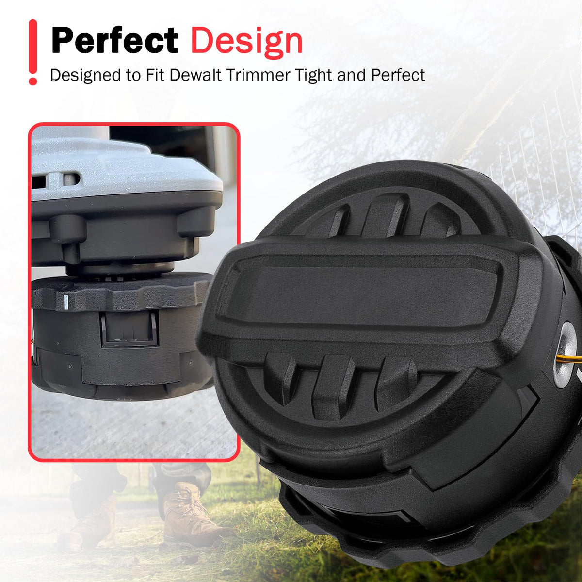 Dairrr Fuuu small spring spacer image, supports proper spacing in the head.