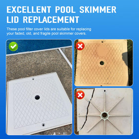 Dairrr Fuuu two-pack skimmer lid set for convenient replacements.