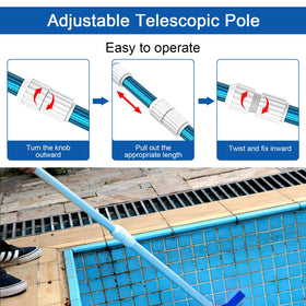 Dairrr Fuuu two-section pole compatibility fits most standard poles.
