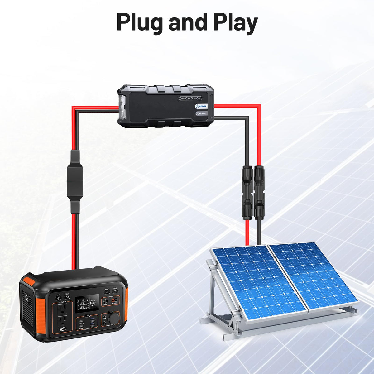 Daitoku power pole cable compatible with 15/30A systems.