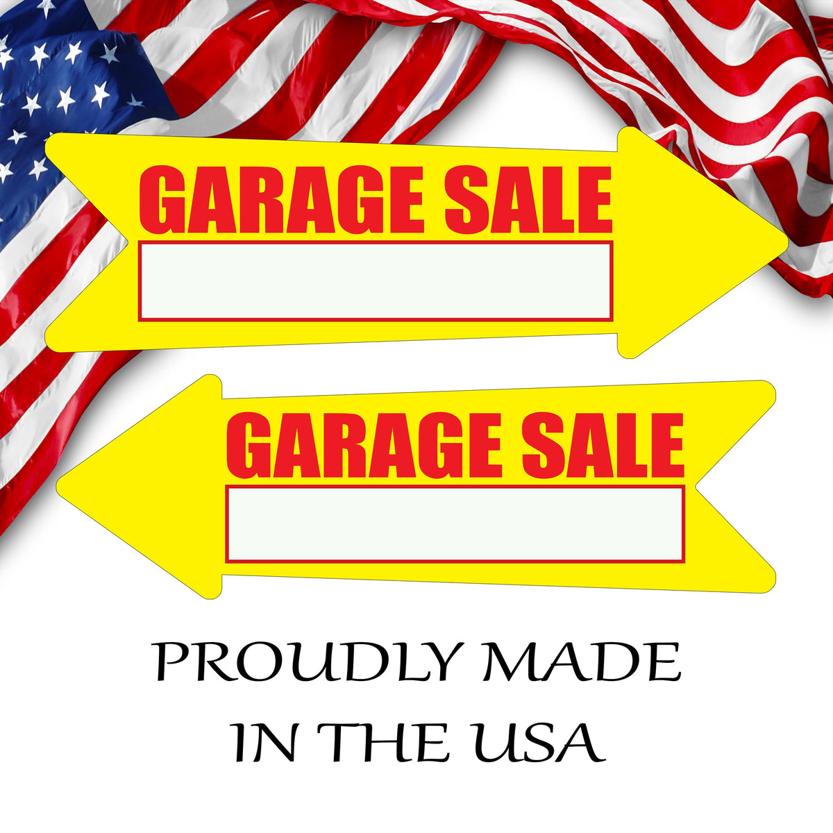DAJDC Made in USA yard sign promises reliable, durable signage for events