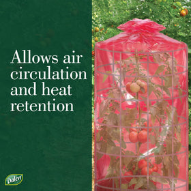 Dalen Better Reds breathable fabric shields plants from rain while promoting growth