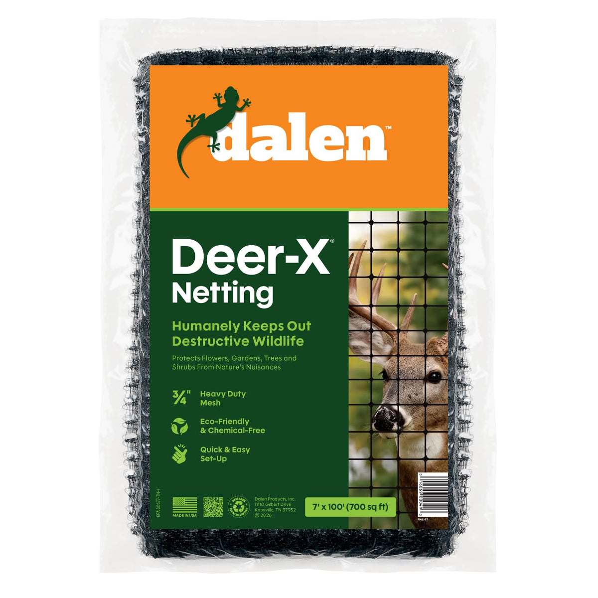 Dalen Deer-X netting guarding garden protection against deer