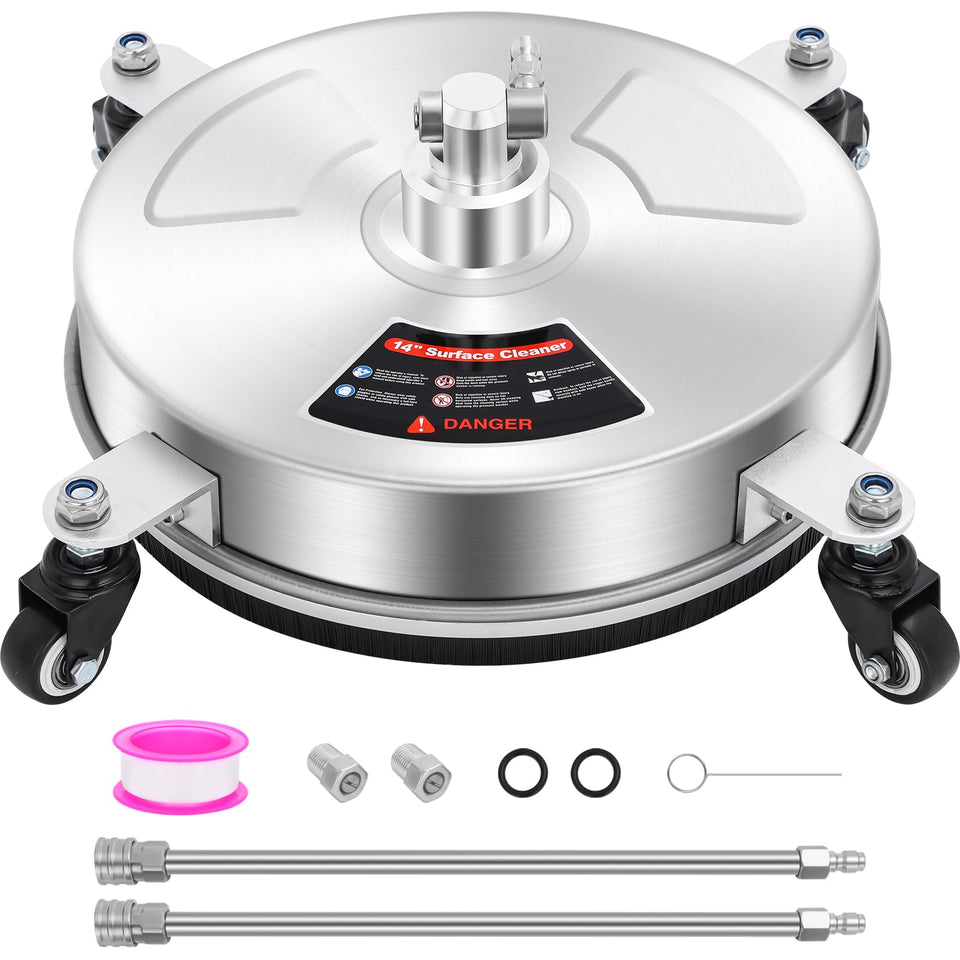 Dalmbox 14-inch surface cleaner unit for efficient wide-area cleaning.