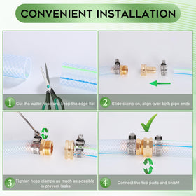 Dalmbox double-seal gaskets help prevent leaks at joints.