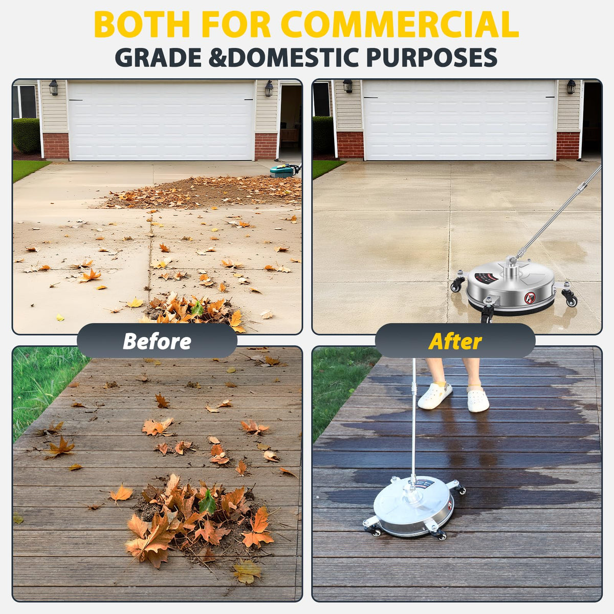 Dalmbox flexible splash skirt minimizes overspray to protect nearby surfaces.