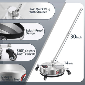 Dalmbox inlet filter helps prevent debris and keeps flow steady.