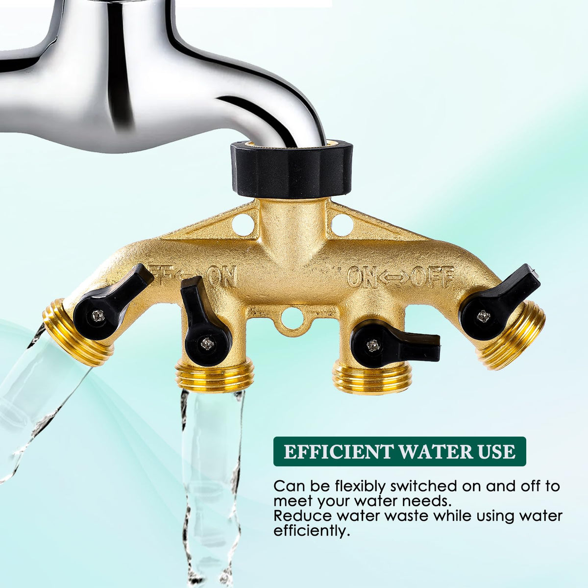 Dalmbox rubber washers prevent leaks for a secure connection.