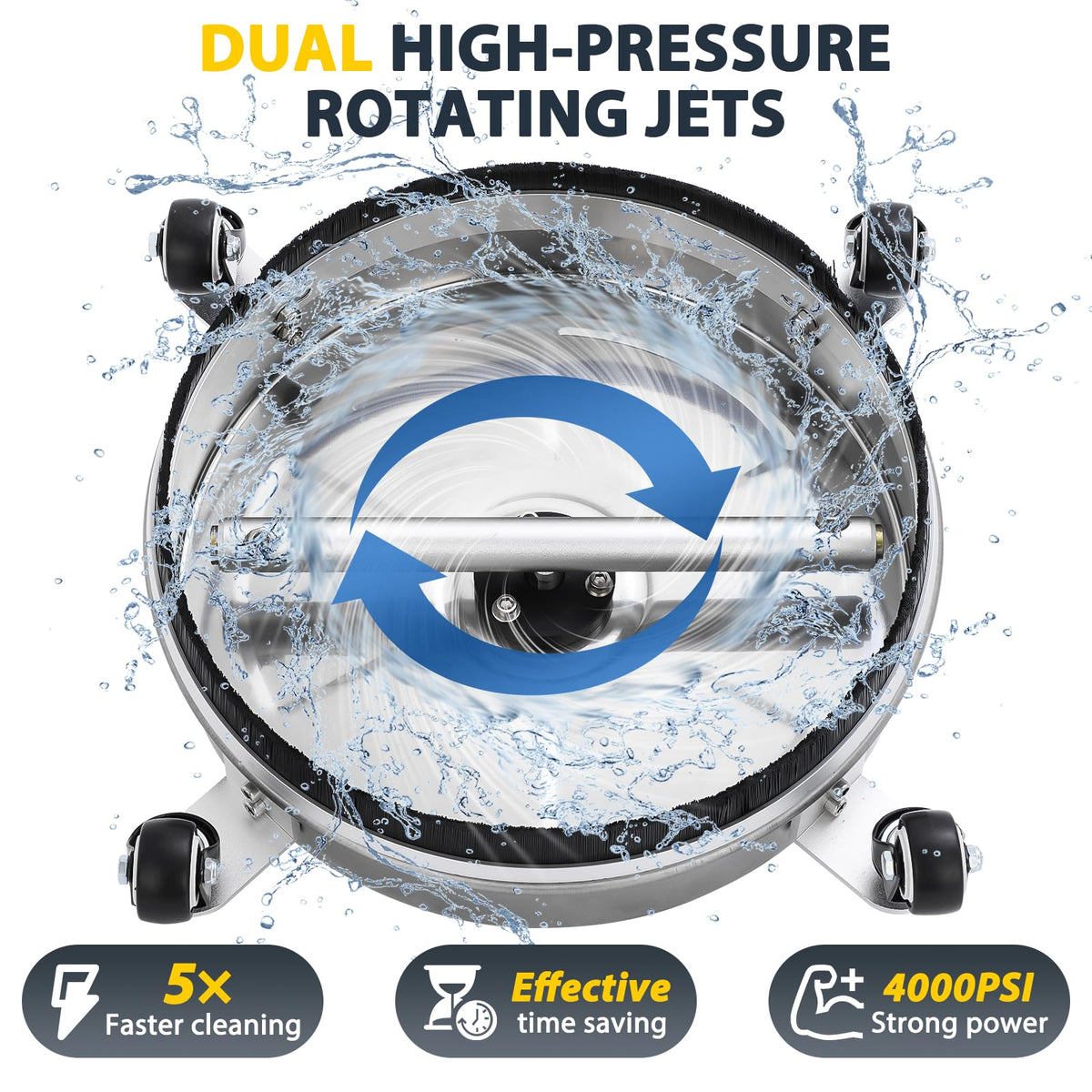 Dalmbox stainless steel housing ensures durable, steady performance.