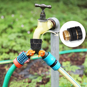 Dalmbox standard 3/4 inch fit works with most hoses and nozzles.
