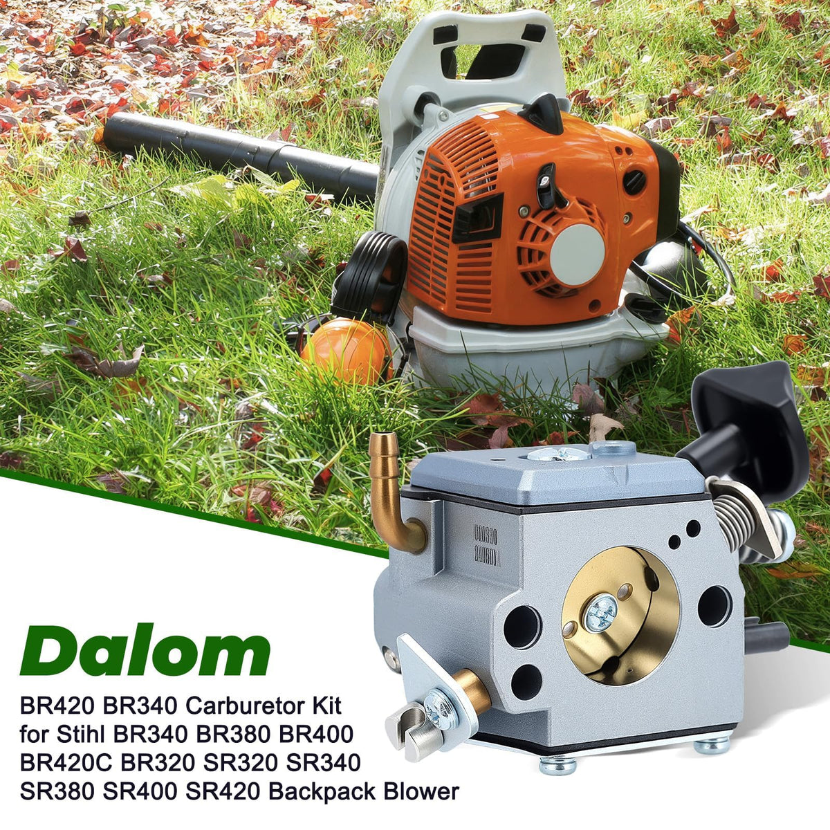 Dalom BR420 air filter for Stihl backpack blower
