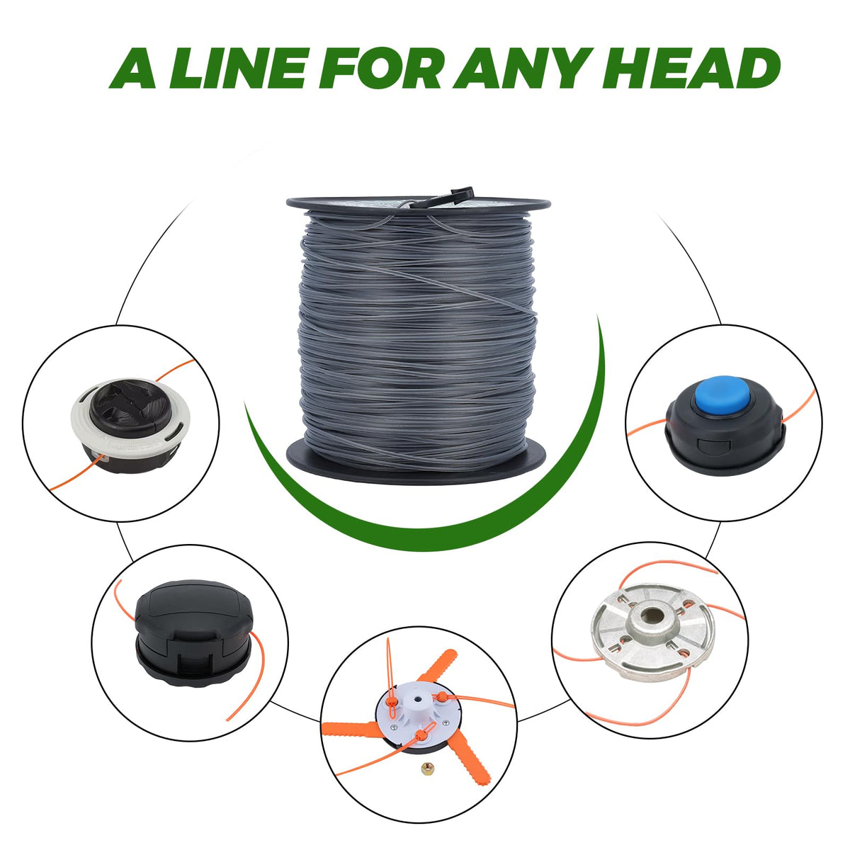 Dalom easy-feed spool enables smoother line deployment.