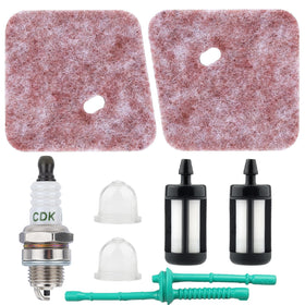 Dalom FS55R kit with included parts on display for quick maintenance