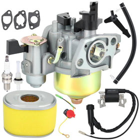 Dalom GX160 carburetor front view showing install-ready design
