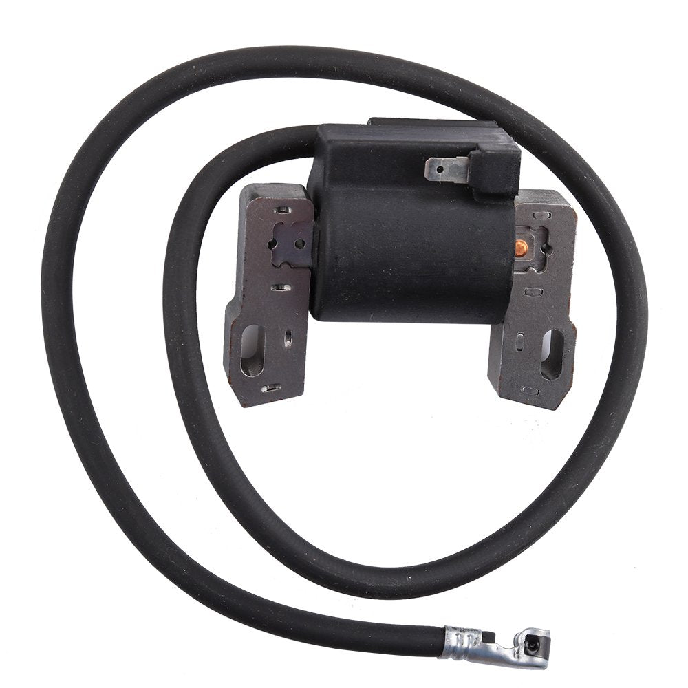 Dalom ignition coil module mounted on a horizontal engine for smooth operation.
