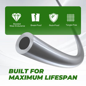 Dalom line with cutting tool included for quick setup.