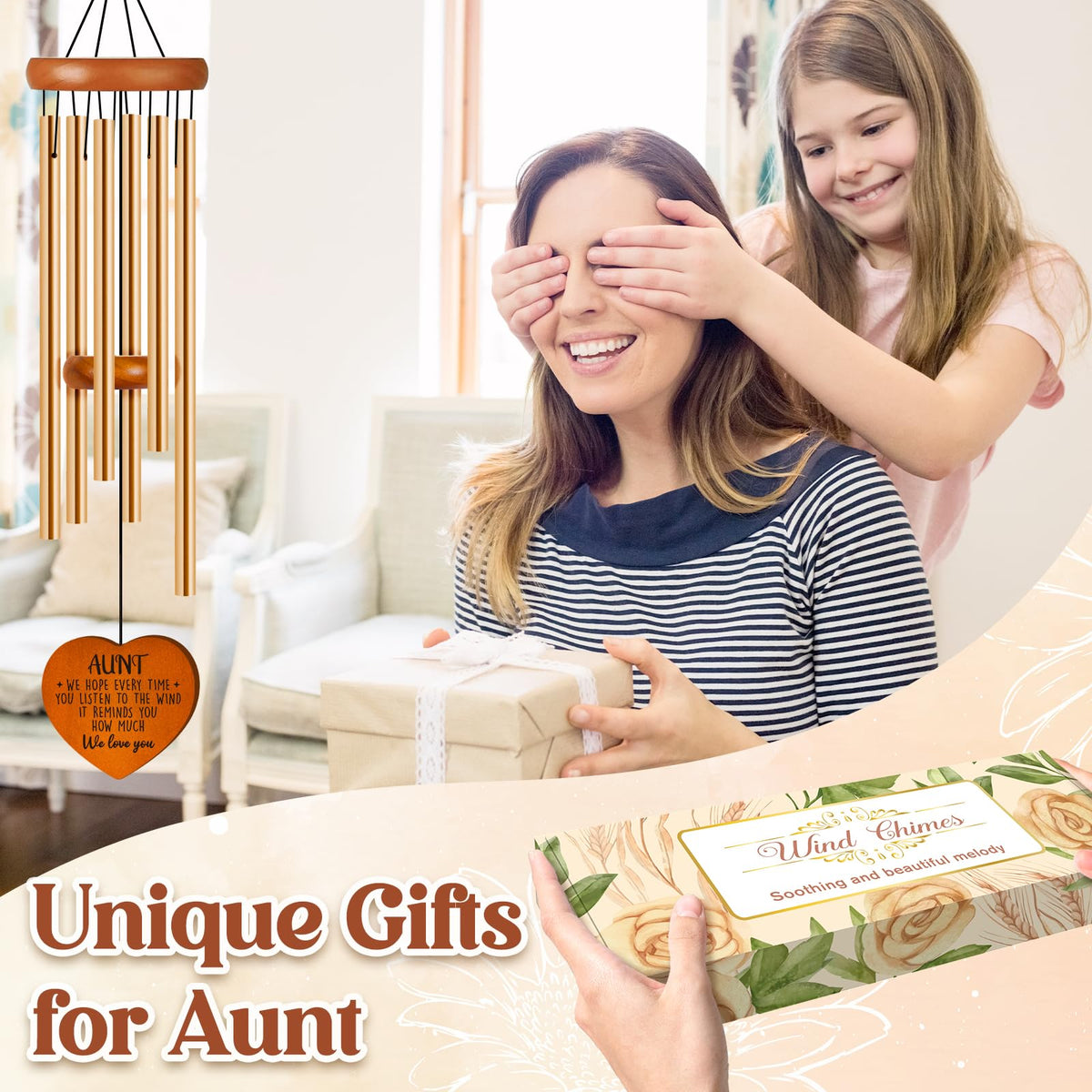 Damaigiift Unique Aunt Gift for birthdays and special moments