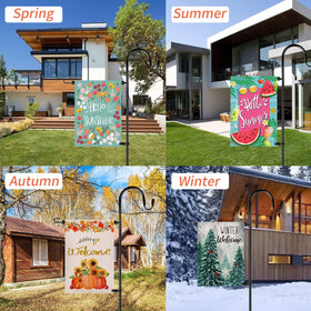 Damukoo supports lightweight decorations like wind chimes and lanterns.