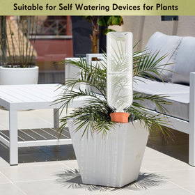 Dandat garden-use setup supports multiple plants with adjustable watering needs.