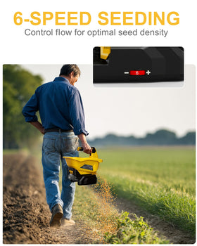 Danero six-speed controls enable precise material application
