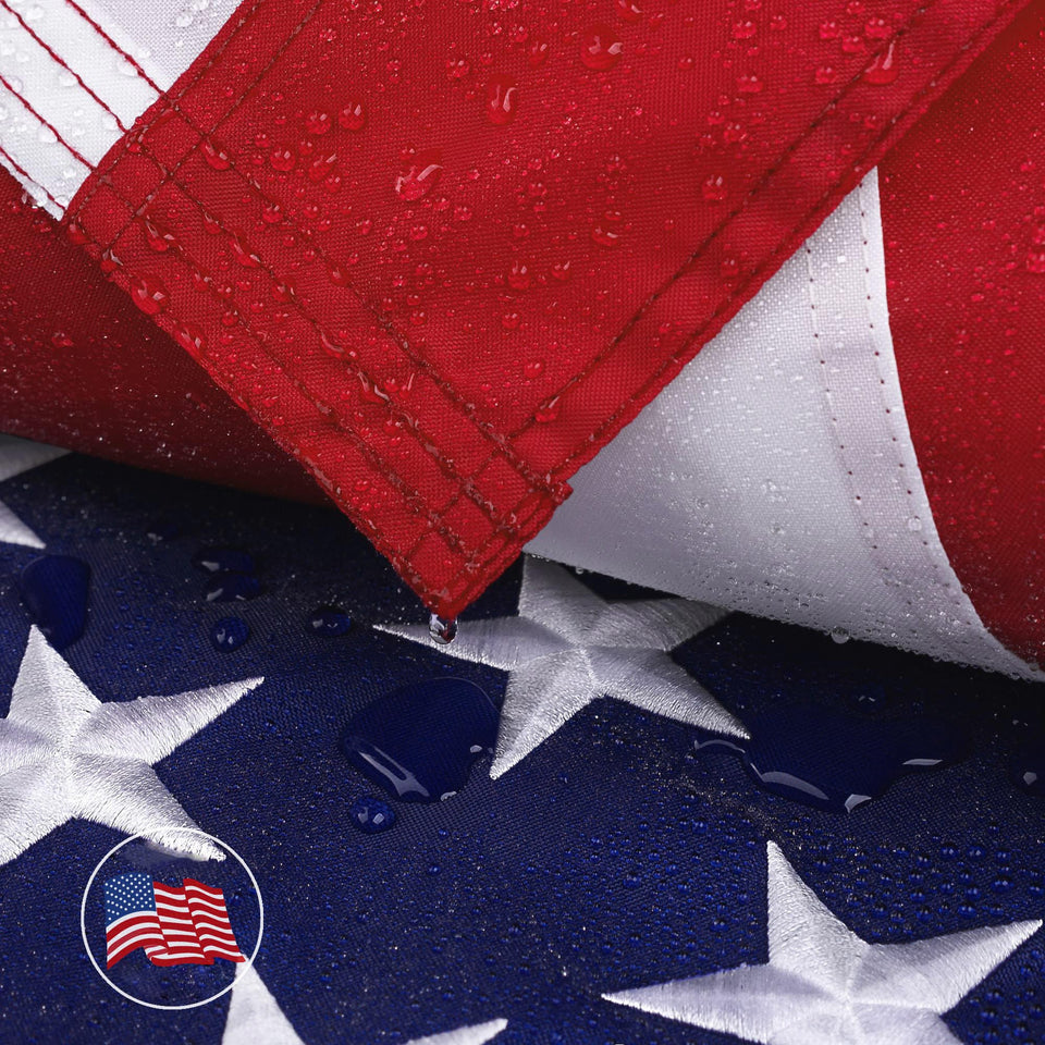 DANF FLAG 5x8 outdoor nylon flag with weather-ready fabric.