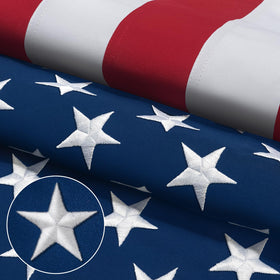DANF FLAG American Flag 3x5 outdoor flag on a pole, durable for daily outdoor display