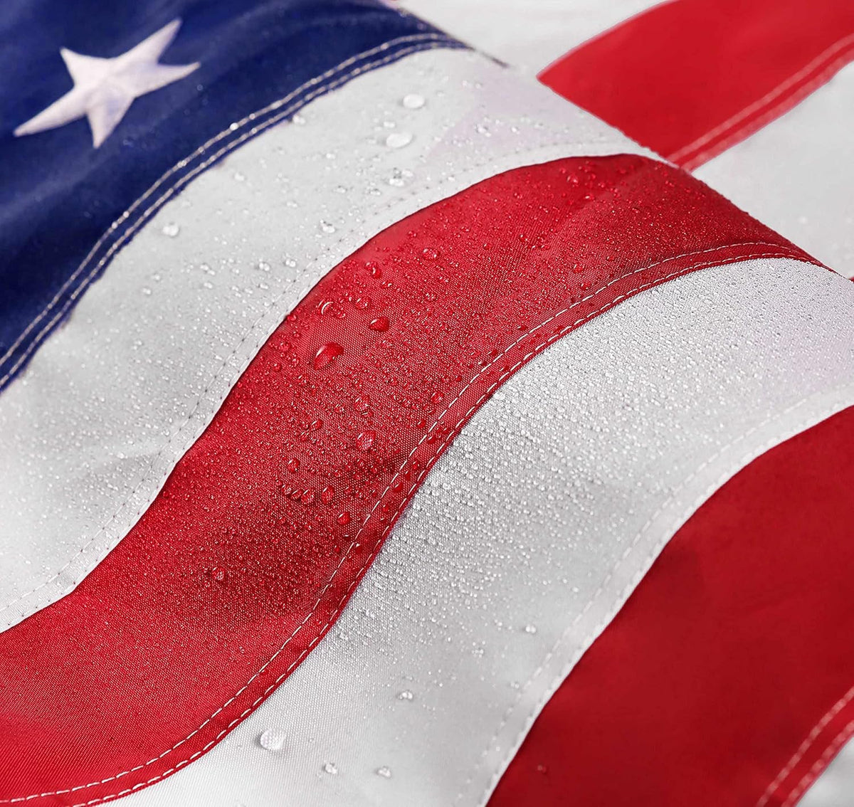 DANF FLAG American Flag 5x8 ft made of heavy-duty 210D nylon for outdoor use