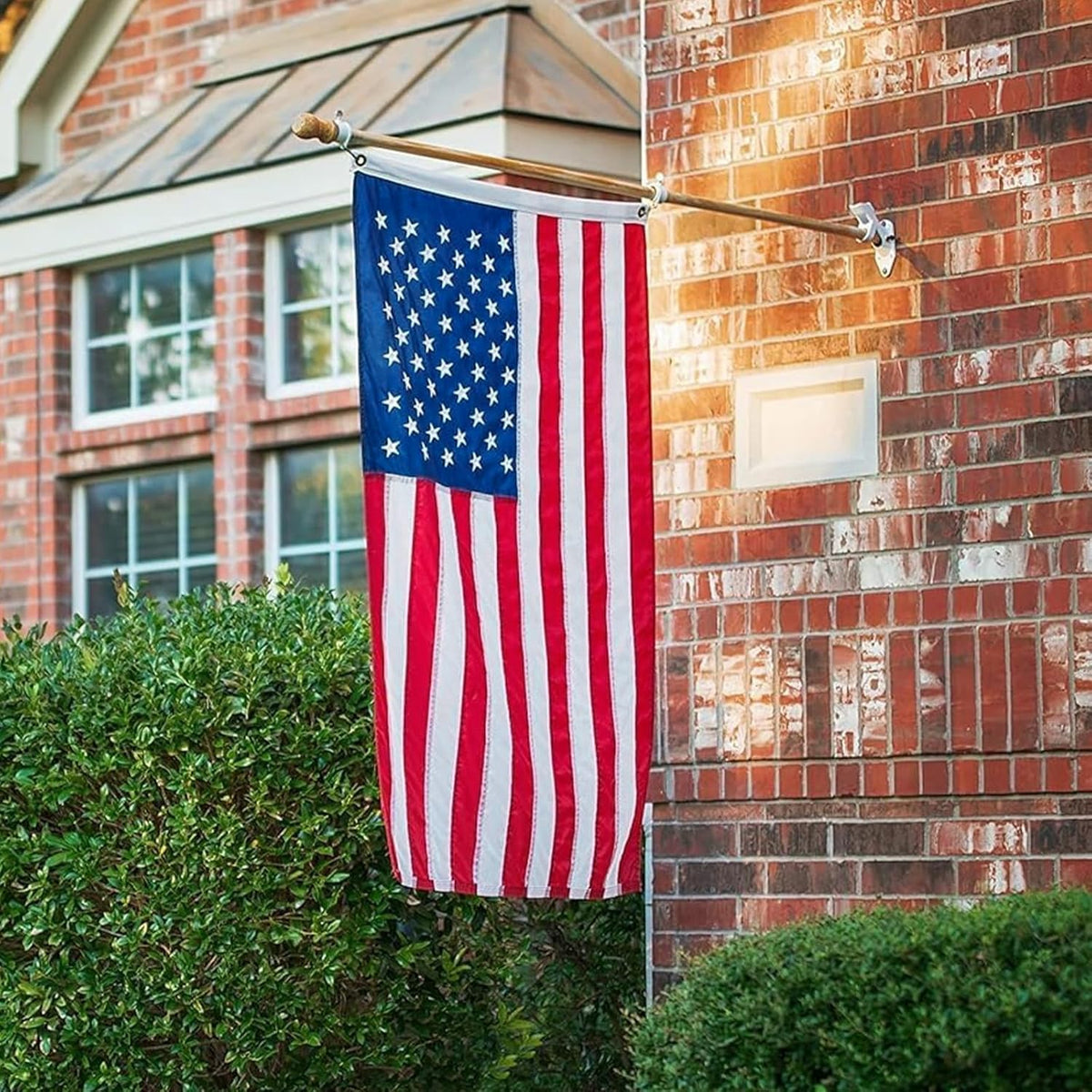 DANF FLAG American Flag 5x8 ft designed for outdoor durability