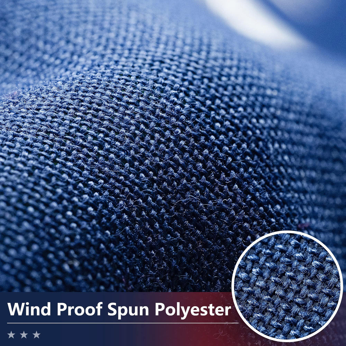 DANF FLAG double-needle stitched stripes ensure lasting durability