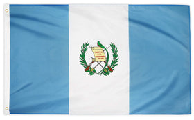 DANF FLAG Guatemala flag 3x5 ft with brass grommets for outdoor display