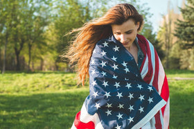 DANF FLAG heavy-duty nylon material flag for longevity and wind tolerance
