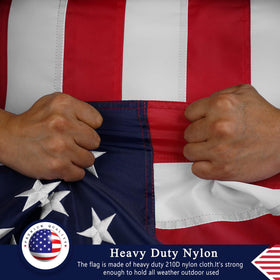 DANF FLAG PU coating with UV protection resists fading.