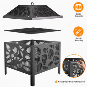 Danluke spark mesh cover close-up highlighting protective embers.