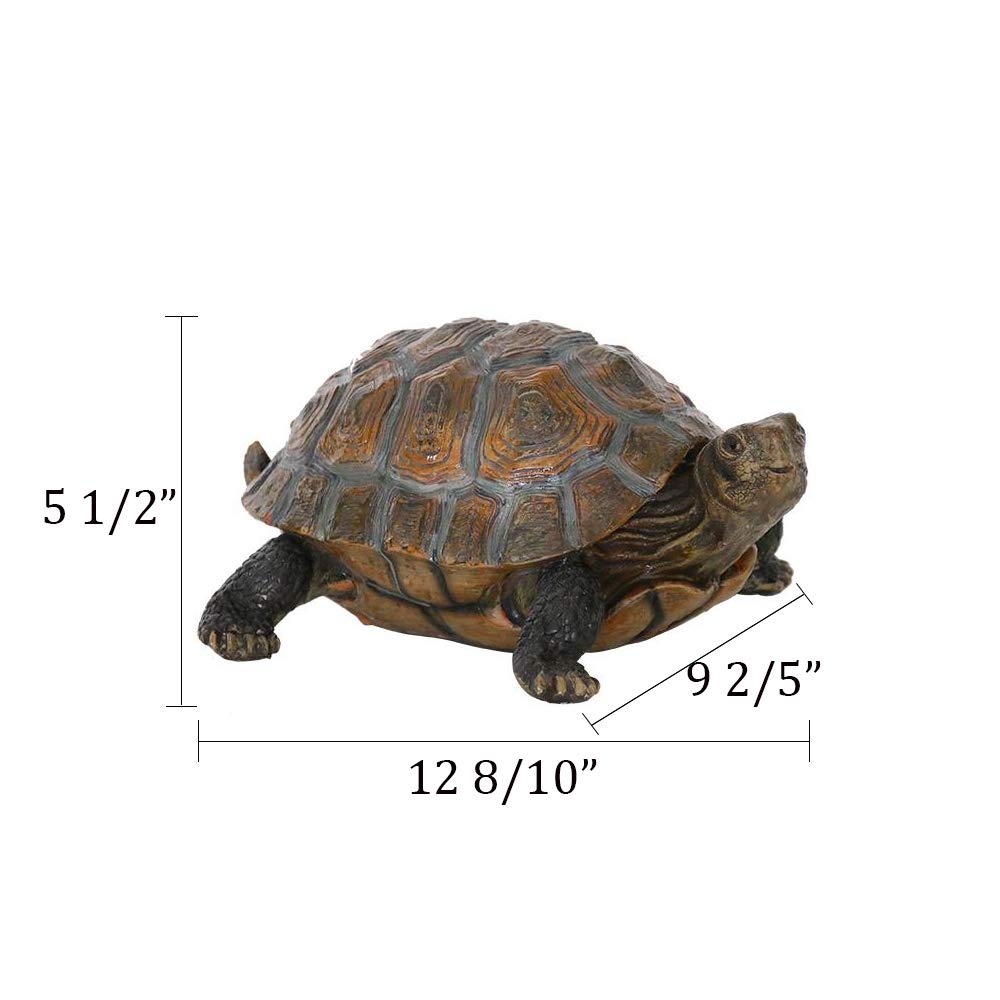 Danmu tortoise skin pattern close-up enhances garden sculpture realism.