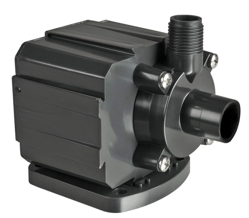Danner Pondmaster Pond-Mag front view, compact magnetic drive pump for small to mid-sized ponds.