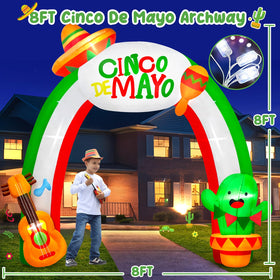 Danxilu Cinco de Mayo LED night lights brighten porch and yard festivities