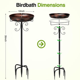 Daoeny bird-watching-friendly setup ideal for patios and yards.