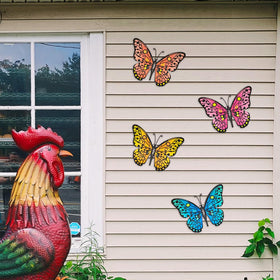 Daogtc 9.6-inch butterflies bring whimsical charm to living spaces.