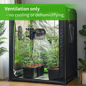 DAOTAILI ventilation solution boosts air circulation in hydroponics setups.