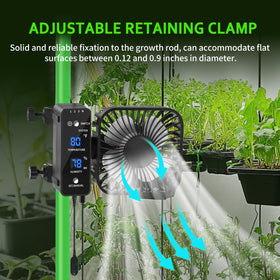 DAOTAILI real-time temp and humidity display provides quick readings.