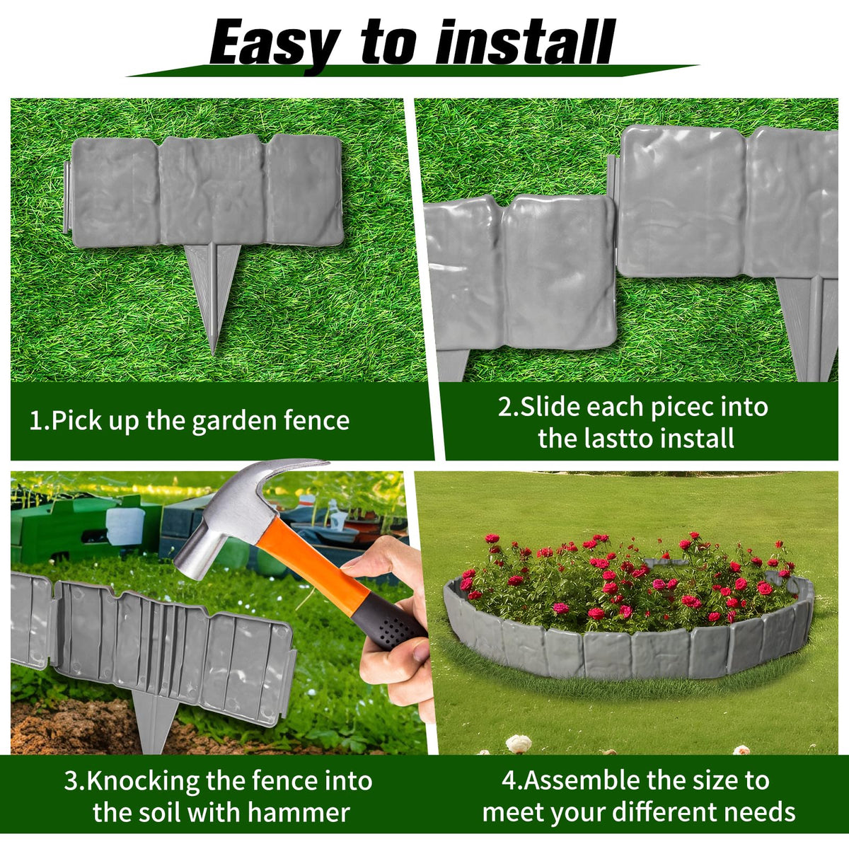 DARFULA no-dig edging simplifies DIY projects with a stable, long-lasting border