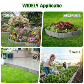 DARFULA outdoor border for patios and pathways creates a neat garden silhouette
