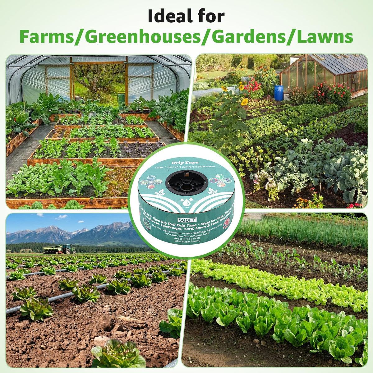 DarkTank versatile setup suitable for gardens, greenhouses, and patios.