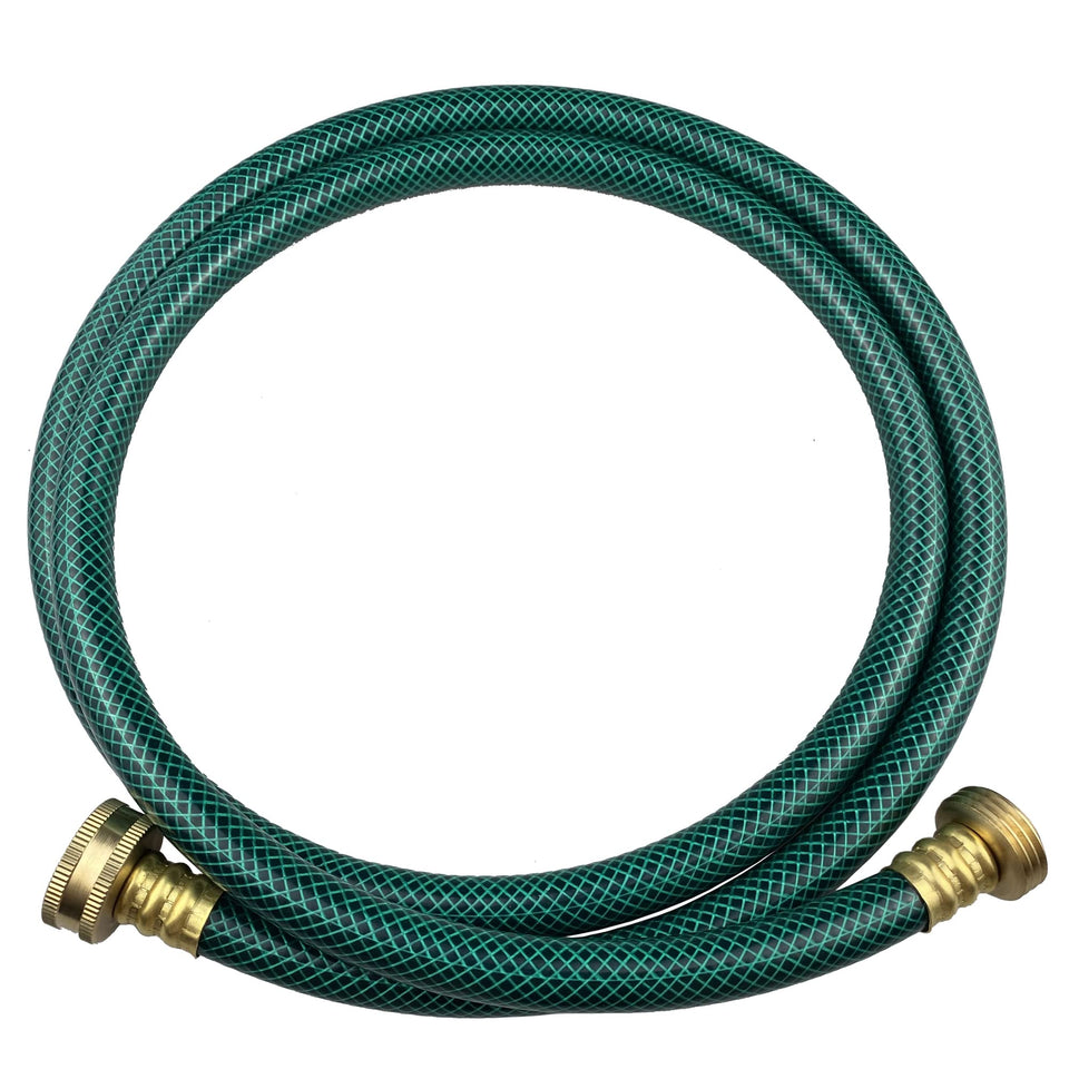 Darnassus hose brass fittings closeup showing leak-proof seal for outdoor watering