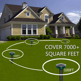 DARUCOT coverage up to 7,000 sq ft for large yards.