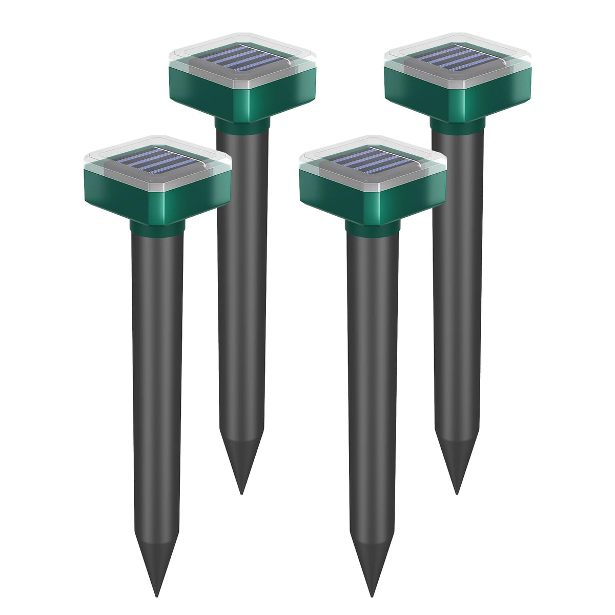 DARUCOT snake repellent solar panel powers outdoor protection against snakes.