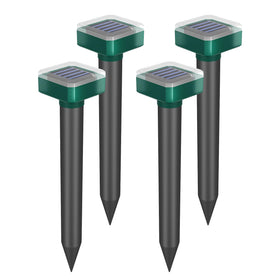 DARUCOT snake repellent solar panel powers outdoor protection against snakes.