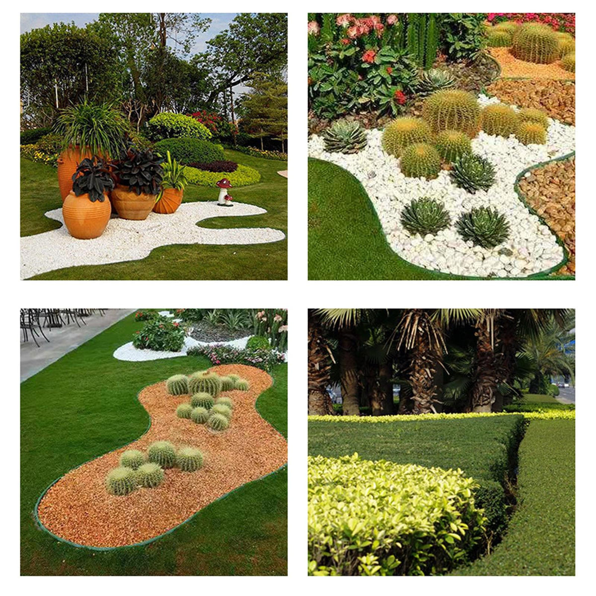 40-foot landscape edging package neatly packaged for quick setup.