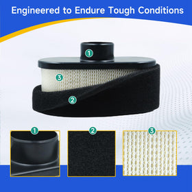 DASARYA 4-pack packaging showcasing durable filters ready for quick replacements