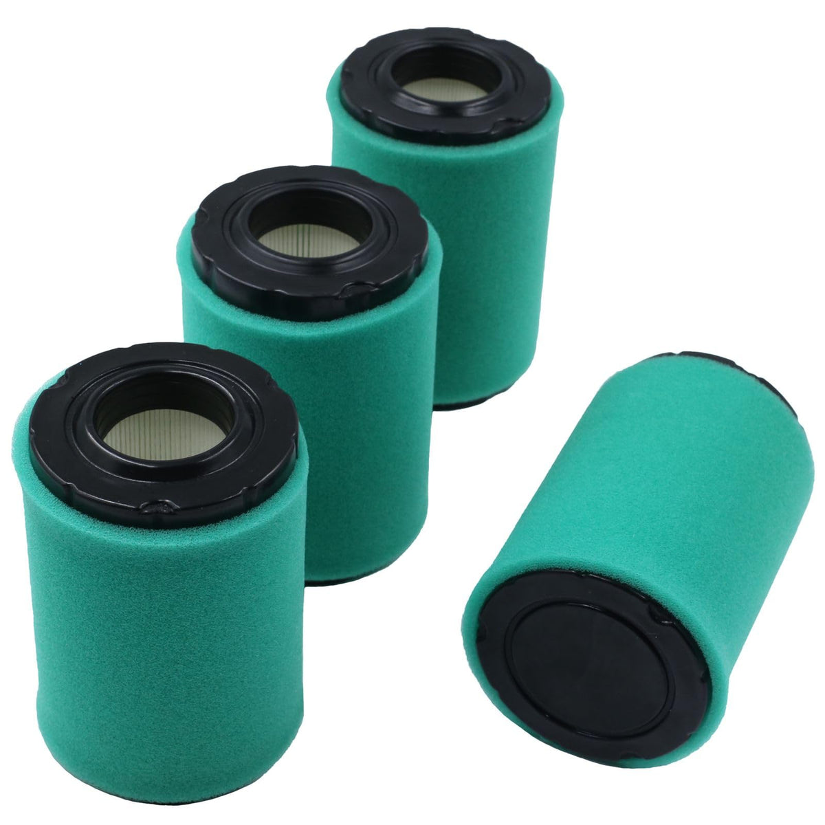 DASARYA 4-pack packaging ready for quick mower filter changes